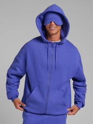 Sweat à capuche — Neon Airplane Mode zippé – Mega