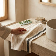 Carrés de toilette — Silvia coton Bamboo léger tissé turc