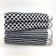 Carrés de toilette — Ruth Dots turc avec Finished Edge