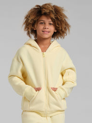 Sweat à capuche enfant — Explorer voyage zippé