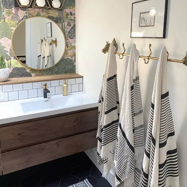 Serviette de plage — Andrea Quick Drying coton turc
