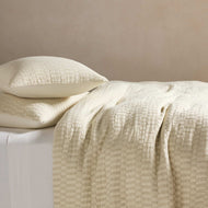Parure housse de couette — tissé damier