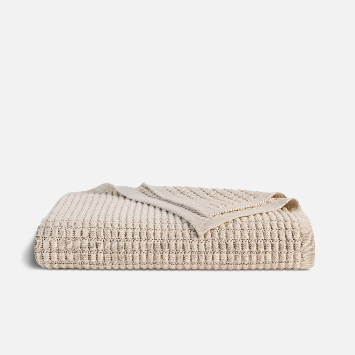 Plaid — Grid maille coton - Dernière série — Brooklinen
