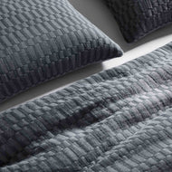 Parure housse de couette — tissé damier