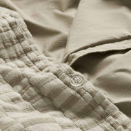 Parure housse de couette — tissé damier