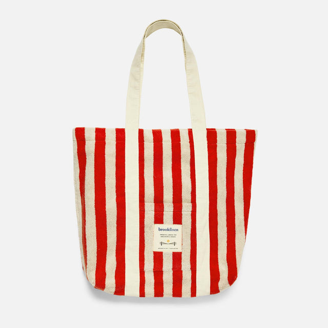 Sac cabas — Surfside rayure éponge cabas - Dernière série
