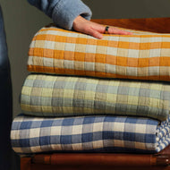 Couverture — Breezeweave coton Gingham - Dernière série