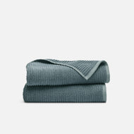 Serviette de bain — côtelé coton TENCEL lot de 2