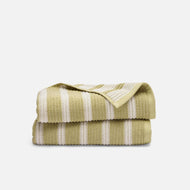 Serviette de bain — côtelé coton TENCEL lot de 2