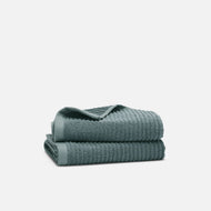Serviette pour les mains — côtelé coton TENCEL lot de 2