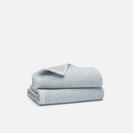 Serviette pour les mains — côtelé coton TENCEL lot de 2