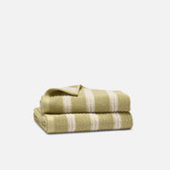 Serviette pour les mains — côtelé coton TENCEL lot de 2