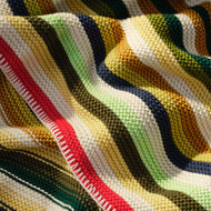 Plaid — Multi rayure maille