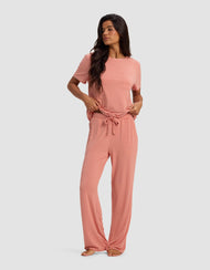Ensemble détente femme — maille extensible Bamboo détente