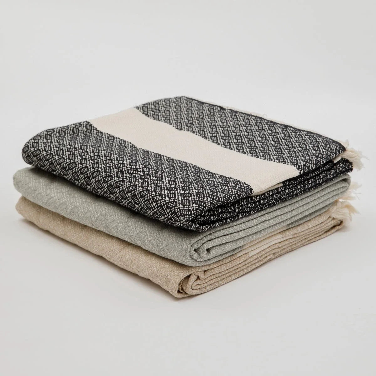 Plaid — Adrian 100 % coton — The Loomia
