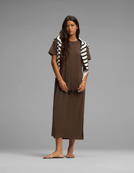 Robe femme — brossé Bamboo midi