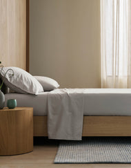 Drap plat — doux-Wash coton