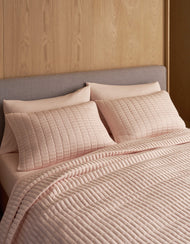 Taies d’oreiller — Bamboo jersey matelassé