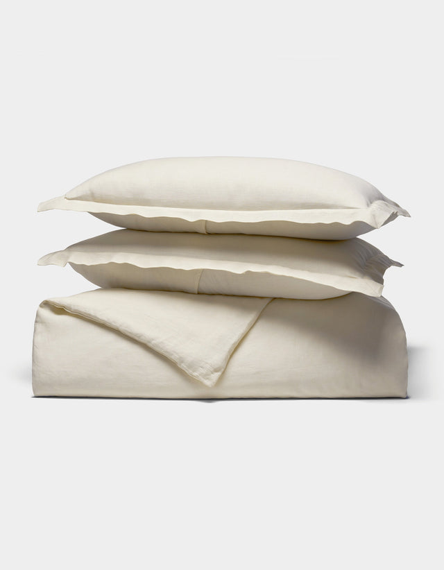 Parure housse de couette — lin