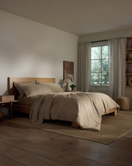 Parure housse de couette — doux-Wash coton