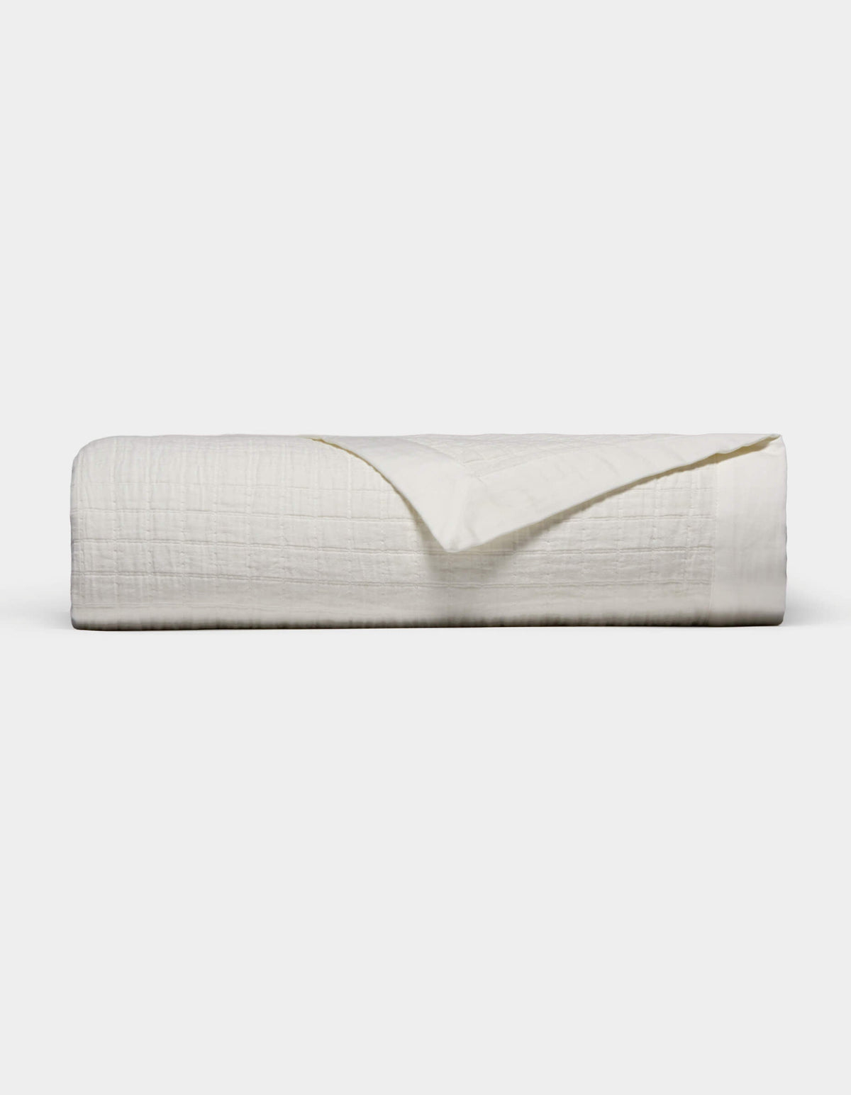 Couverture — Waterfront Grid Matelasse — Cozy Earth