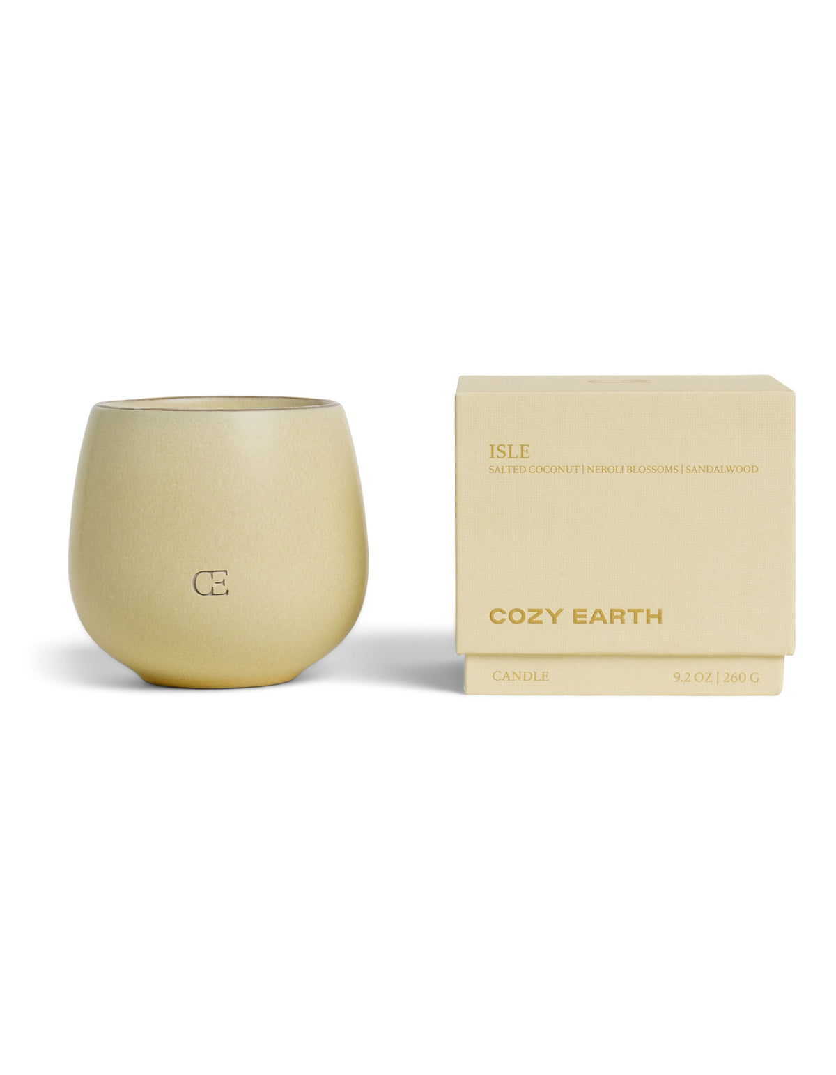 Bougie parfumée — ISLE — Cozy Earth
