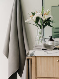 Ensemble de bain complet gaufré