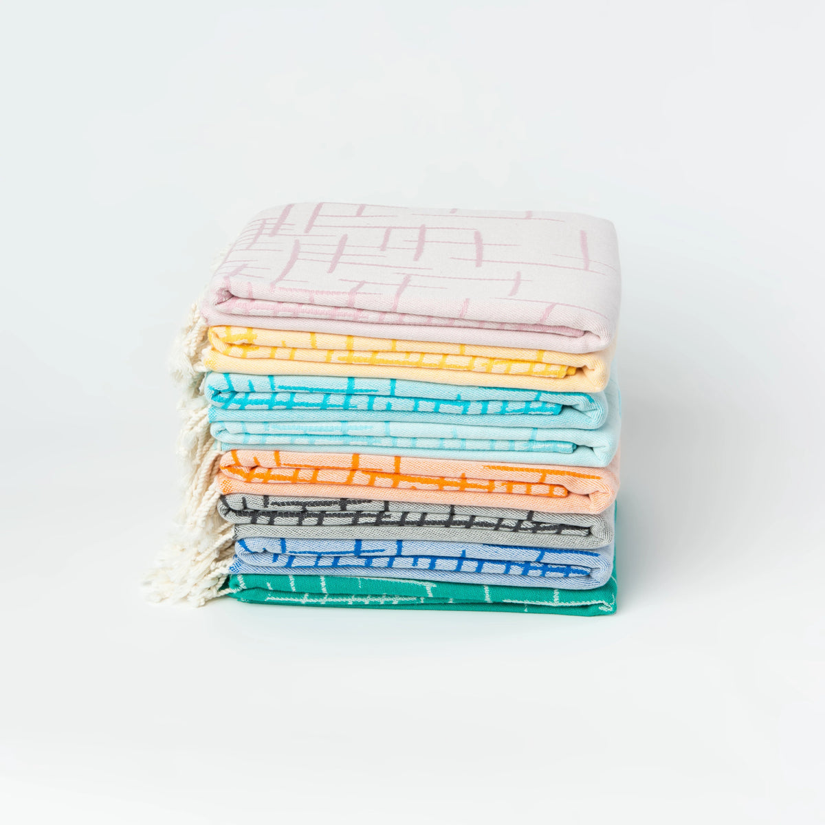 Serviette de plage — Chloe turc 100 % coton Beach et Pool — The Loomia