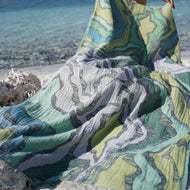 Serviette de plage — Mai 100 % coton turc