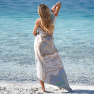 Serviette de plage — Mai 100 % coton turc