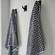 Carrés de toilette — Ruth Dots turc avec Finished Edge