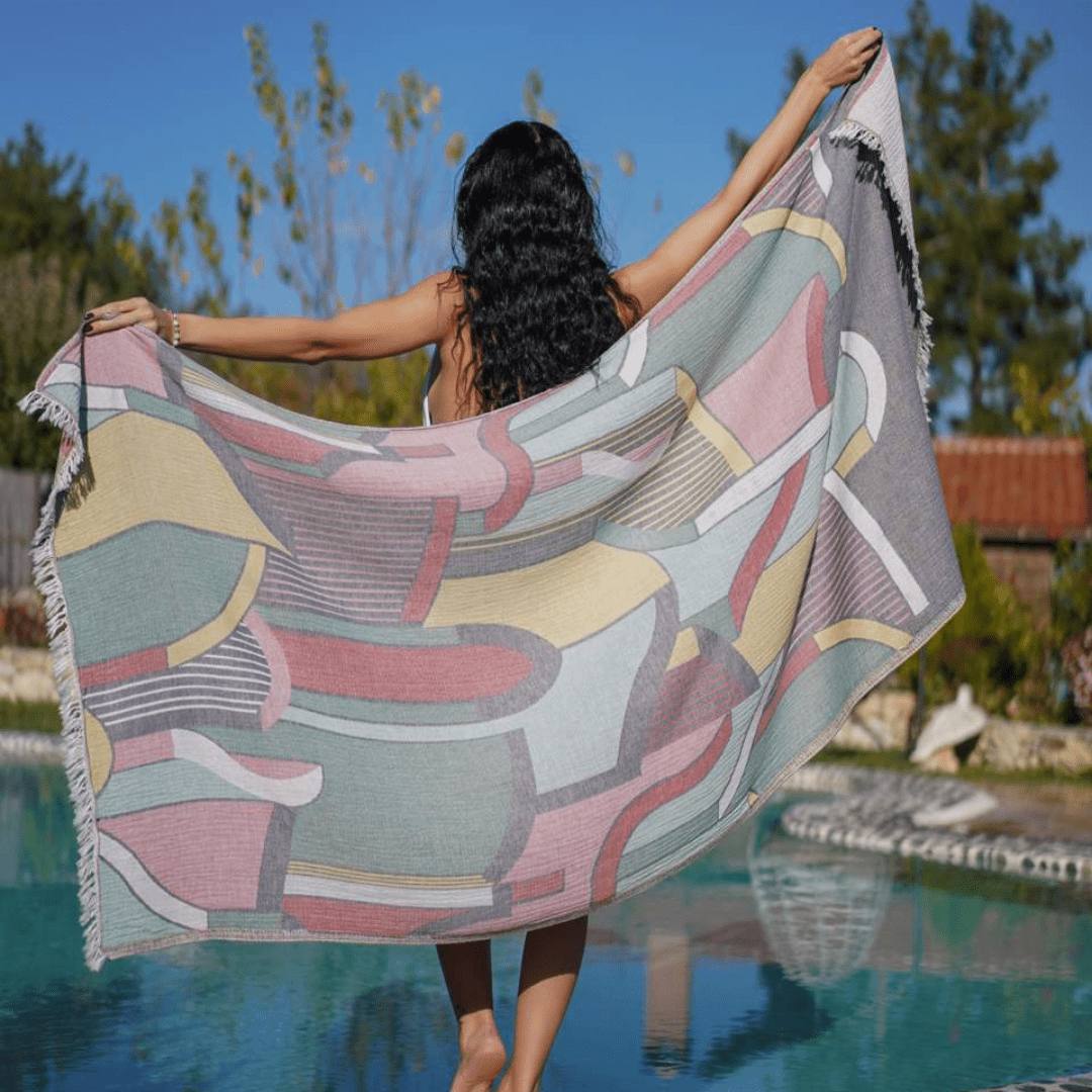 Serviette de plage — Ela turc — The Loomia