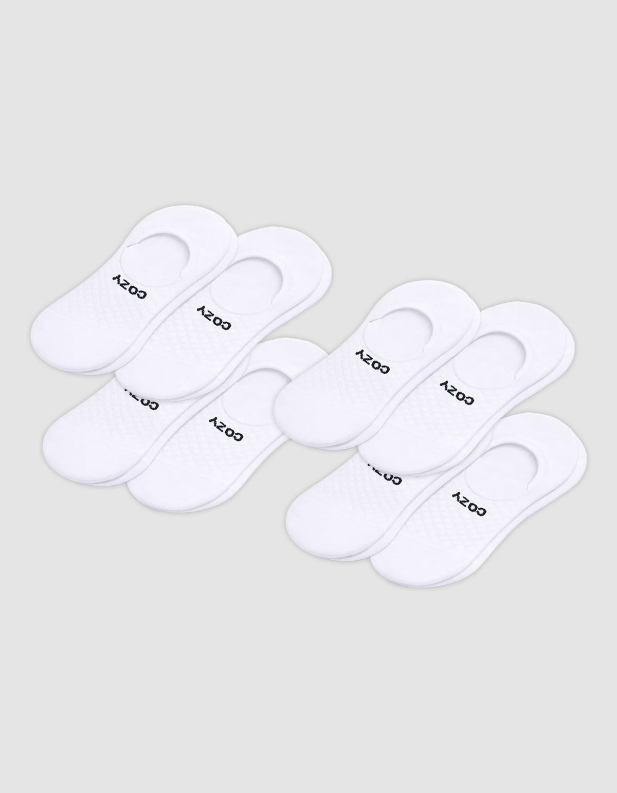 Chaussettes homme — Essential No-Show 8-lot — Cozy Earth