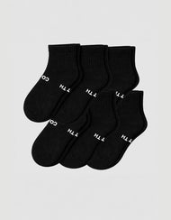 Chaussettes femme — Essential Quarter 6-lot