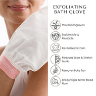 Serviette pour cheveux — Glowing Duo of et Exfoliating bain Glove