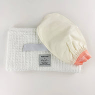 Serviette pour cheveux — Glowing Duo of et Exfoliating bain Glove