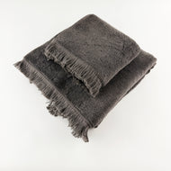 Serviette de bain Natalie en coton éponge