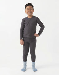 Ensemble enfant — Bamboo maille gaufrée Base Layer