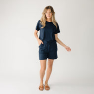 Short femme — brossé Bamboo Mid-Length