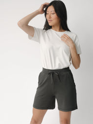 Short femme — brossé Bamboo Mid-Length