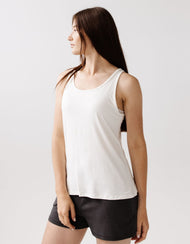Débardeur femme — maille extensible Bamboo détente