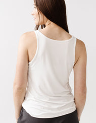 Débardeur femme — maille extensible Bamboo détente