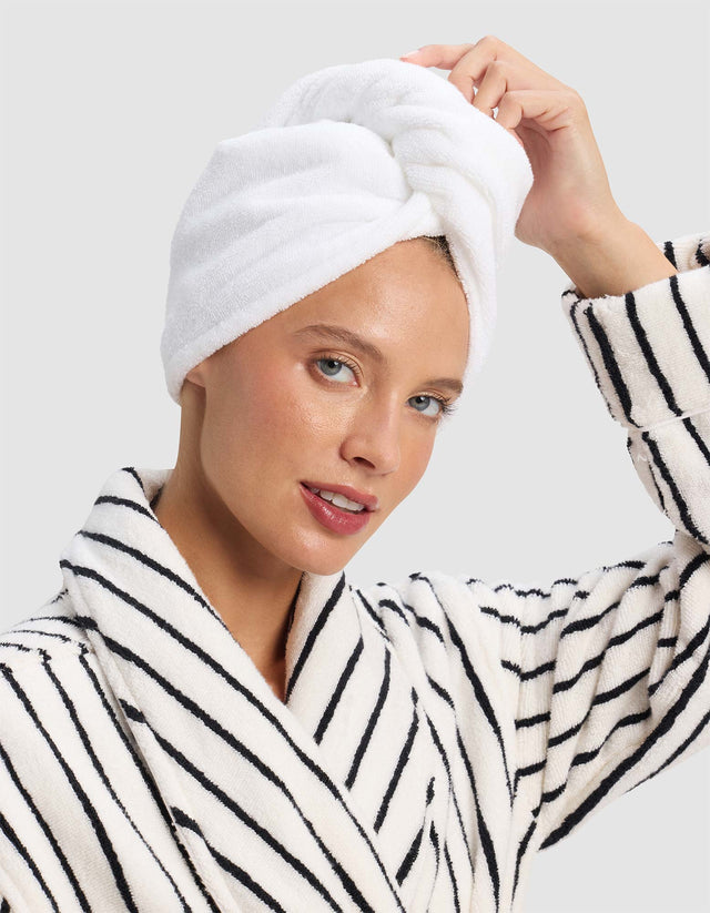 Serviette pour cheveux — Luxe