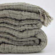 Couvre-lit — Joy | Four Layered froissé Muslin