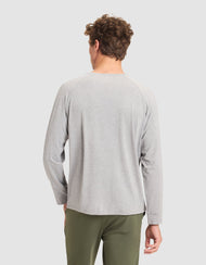 Haut de pyjama homme — maille extensible Bamboo manches longues