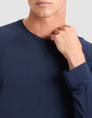 Haut de pyjama homme — maille extensible Bamboo manches longues