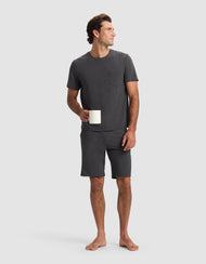 Short de pyjama homme — maille extensible Bamboo