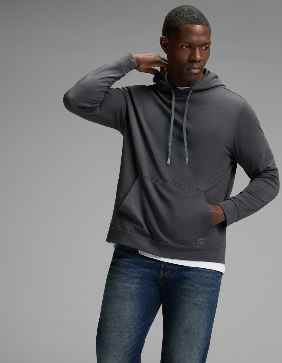 Sweat à capuche homme — brossé Bamboo — Cozy Earth
