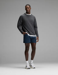 Pull homme — brossé Bamboo col rond