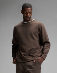 Sweat homme — StretchTech col rond